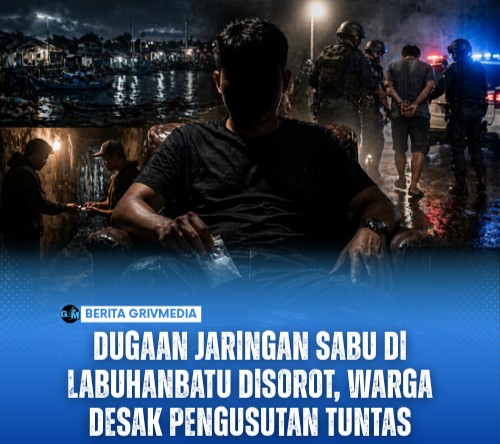 Dugaan Jaringan Sabu di Labuhanbatu Disorot, Warga Desak Pengusutan Tuntas