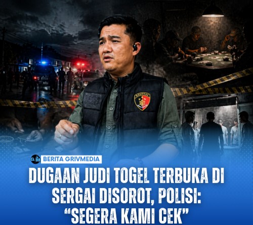 Dugaan Judi Togel Terbuka di Sergai Disorot, Polisi: “Segera Kami Cek”