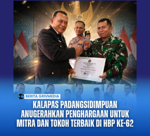 Kalapas Padangsidimpuan Anugerahkan Penghargaan untuk Mitra dan Tokoh Terbaik di HBP ke-62