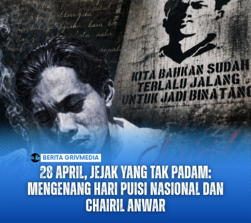 28 April, Jejak yang Tak Padam: Mengenang Hari Puisi Nasional dan Chairil Anwar