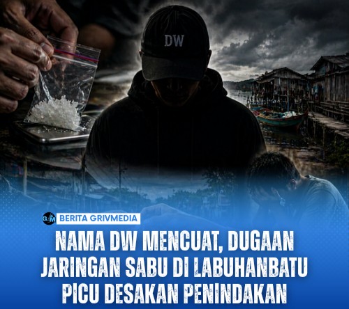 Nama DW Mencuat, Dugaan Jaringan Sabu di Labuhanbatu Picu Desakan Penindakan