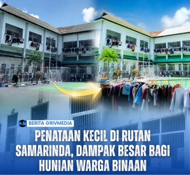 Penataan Kecil di Rutan Samarinda, Dampak Besar bagi Hunian Warga Binaan