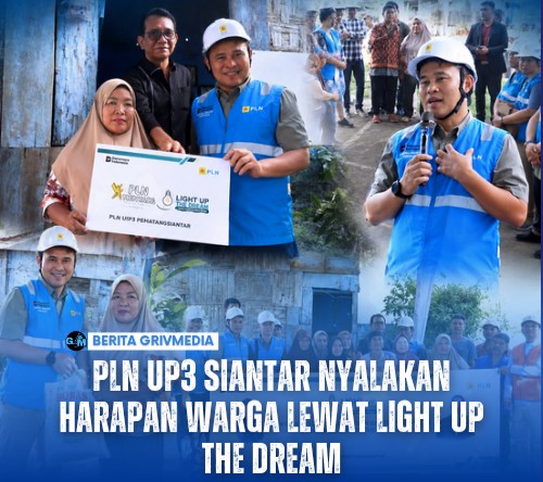 PLN UP3 Siantar Nyalakan Harapan Warga Lewat Light Up The Dream
