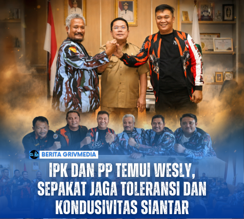 IPK dan PP Temui Wesly, Sepakat Jaga Toleransi dan Kondusivitas Siantar