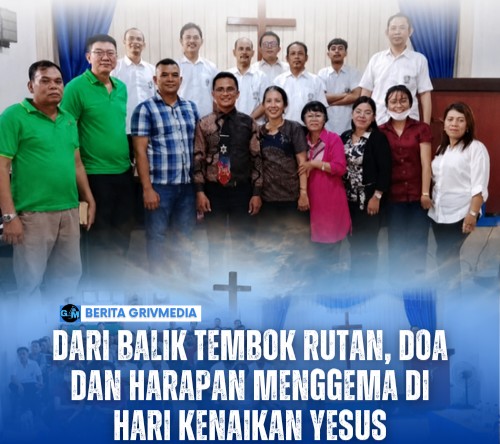 Dari Balik Tembok Rutan, Doa dan Harapan Menggema di Hari Kenaikan Yesus