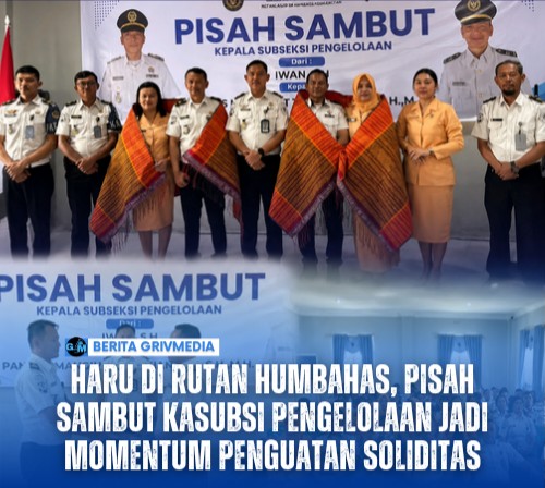 Haru di Rutan Humbahas, Pisah Sambut Kasubsi Pengelolaan Jadi Momentum Penguatan Soliditas