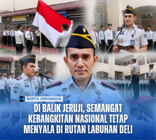Di Balik Jeruji, Semangat Kebangkitan Nasional Tetap Menyala di Rutan Labuhan Deli