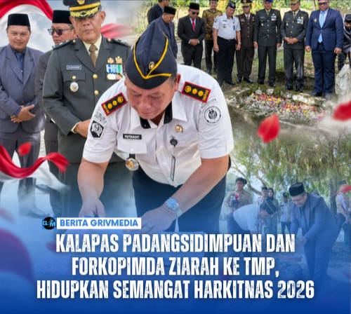 Kalapas Padangsidimpuan dan Forkopimda Ziarah ke TMP, Hidupkan Semangat Harkitnas 2026