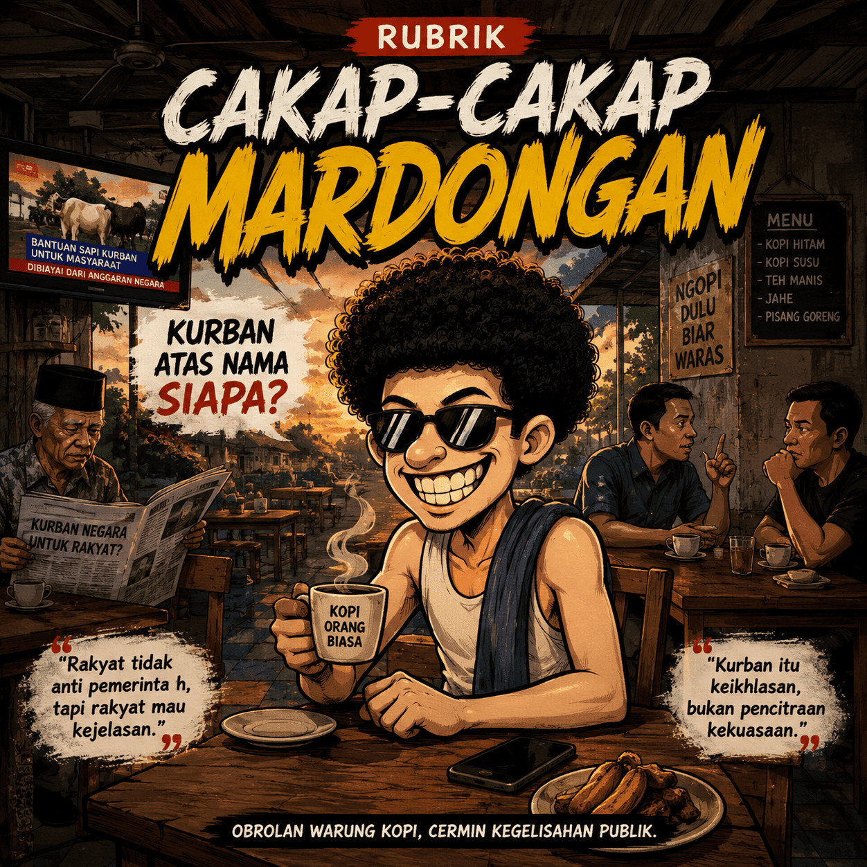 Cakap-Cakap Mardongan: Kurban Atas Nama Siapa?