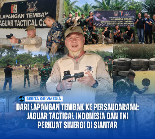 Dari Lapangan Tembak ke Persaudaraan: Jaguar Tactical Indonesia dan TNI Perkuat Sinergi di Siantar