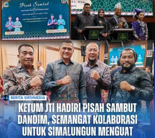 Ketua Umum Jaguar Tactical Indonesia Lee Vita Fannoto bersama pengurus Perbakin Simalungun menghadiri acara pisah sambut Dandim 0207/Simalungun di Hotel Sapadia Pematangsiantar.