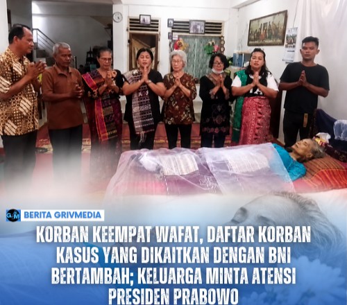 Suasana duka di rumah Mery Pasaribu di Kabupaten Simalungun. Korban dalam kasus yang dikaitkan dengan Koperasi Swadharma itu meninggal dunia setelah bertahun-tahun menunggu penyelesaian.