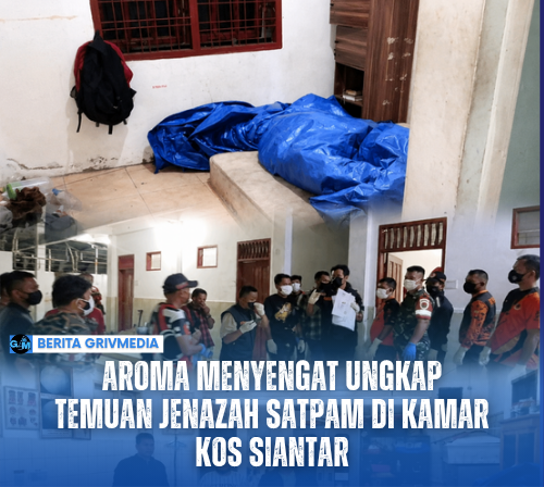 Petugas kepolisian dan Tim Inafis melakukan olah TKP di rumah kos tempat seorang satpam ditemukan meninggal dunia di Kecamatan Siantar Timur, Kota Pematangsiantar.