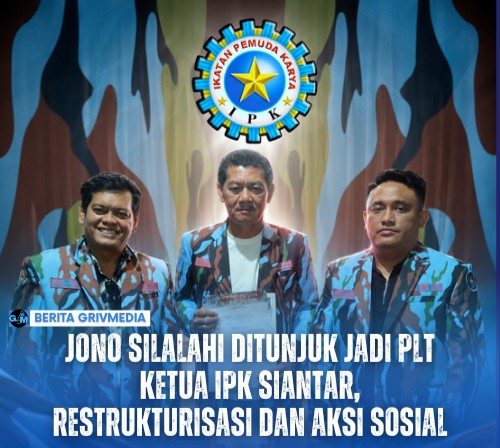 Jono Silalahi bersama jajaran pengurus baru DPD IPK Kota Pematangsiantar usai menerima mandat sebagai Plt Ketua untuk melakukan restrukturisasi organisasi.