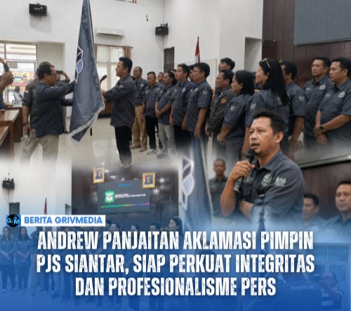 Andrew T. Panjaitan terpilih secara aklamasi sebagai Ketua DPC PJS Kota Pematangsiantar periode 2026–2027 dalam Muscab II di Ruang Data Sekretariat Pemerintah Kota Pematangsiantar.