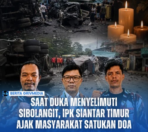 Ketua PAC IPK Siantar Timur Trisno Lubis menyampaikan belasungkawa dan mengajak masyarakat mendoakan korban kecelakaan beruntun di Sibolangit, Deli Serdang.