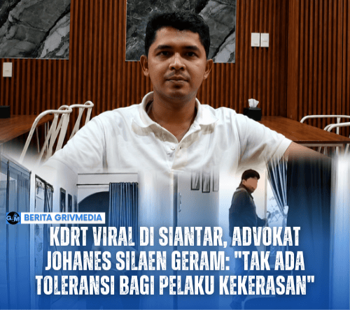 Advokat Johanes Silaen di Siantar terkait kasus kekerasan.