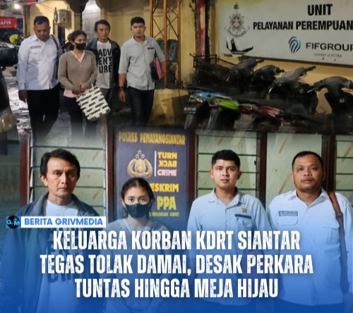 Keluarga korban KDRT di Pematangsiantar menyampaikan penolakan terhadap upaya perdamaian dan mendesak proses hukum dilanjutkan hingga pengadilan.