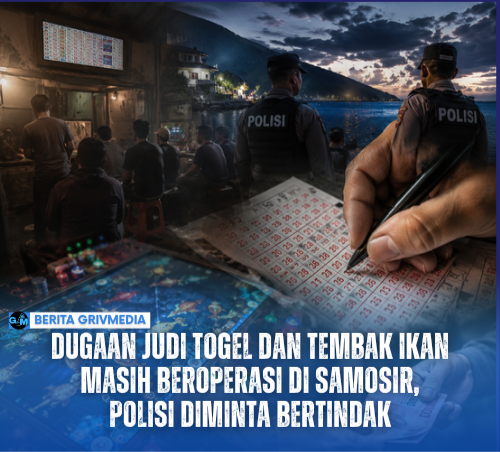 Ilustrasi dugaan aktivitas perjudian togel dan tembak ikan di Samosir