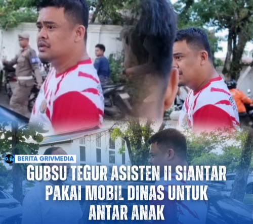Bobby Nasution menegur Asisten II Pematangsiantar berinisial SL terkait penggunaan mobil dinas pada hari libur.
