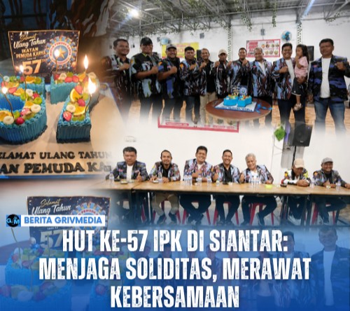 Peringatan HUT ke-57 IPK di Rumah Makan Bolon Siantar