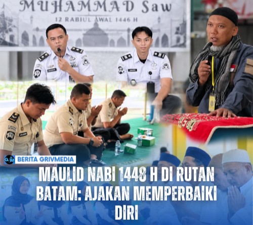 Peringatan Maulid Nabi Muhammad SAW 1448 H di Rutan Kelas IIA Batam