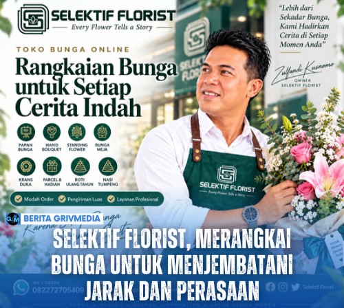 Selektif Florist Siantar menyediakan berbagai rangkaian bunga dan hadiah untuk kebutuhan masyarakat