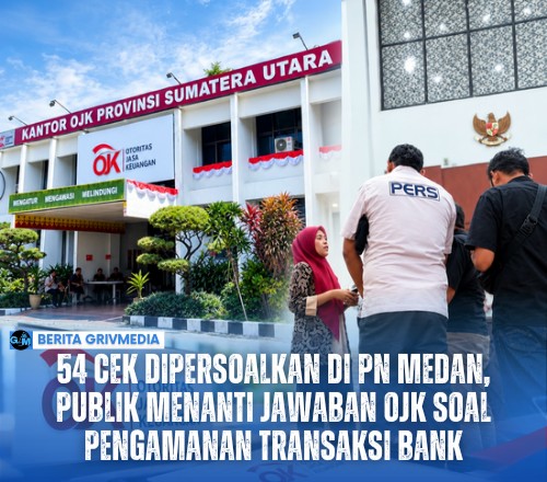 Perkara 54 cek PT Toba Surimi Industries dan Bank Mandiri bergulir di Pengadilan Negeri Medan