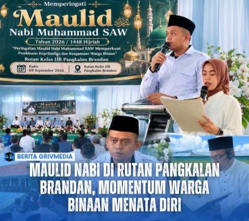 Peringatan Maulid Nabi Muhammad SAW 1448 H di Rutan Kelas IIB Pangkalan Brandan