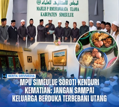 MPU Kabupaten Simeulue dan masyarakat dalam kegiatan keagamaan serta tradisi kenduri kematian di Aceh