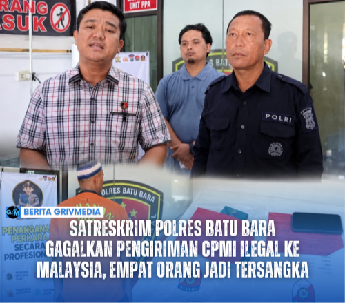Satreskrim Polres Batu Bara menggagalkan pemberangkatan CPMI nonprosedural tujuan Malaysia